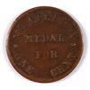 Image 2 : CIVIL WAR TOKEN, McCLELLAN MEDAL FOR ONE CENT
