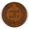 Image 1 : CIVIL WAR TOKEN, ARMY & NAVY