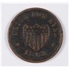 Image 1 : CIVIL WAR TOKEN, UNION FOR EVER 1863