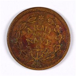 CIVIL WAR TOKEN, ARMY & NAVY