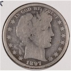 1897-O BARBER HALF DOLLAR GOOD
