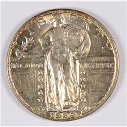 1929-D STANDING LIBERTY QUARTER MS-63+ (NICE TONING)