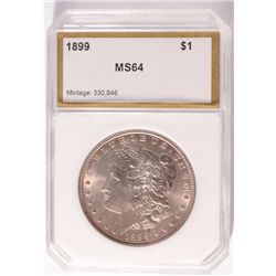 1899 MORGAN DOLLAR PCI MS-64