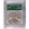 Image 1 : 2004 SILVER AMERICAN EAGLE ICG MS-69