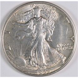 1935-D Walking Liberty Half Dollar MS-64 WHITE