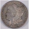 Image 1 : 1892-CC MORGAN SILVER DOLLAR, XF/AU  NICE!