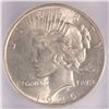 Image 2 : 1926-D PEACE SILVER DOLLAR, ICG MS-64 SCARCE!