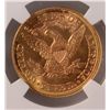Image 3 : 1882 $5 GOLD LIBERTY NGC MS-65+