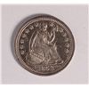 Image 1 : 1853 SEATED HALF DIME AU-58