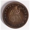 Image 1 : 1850 SEATED QUARTER MS-63 ORIGINAL
