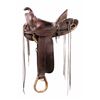 Image 1 : Hamley Bronc Saddle by Jack Miller circa 1920