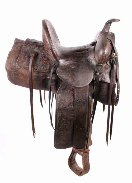 Miles City Saddlery Charles Coggshall Saddle Mt.