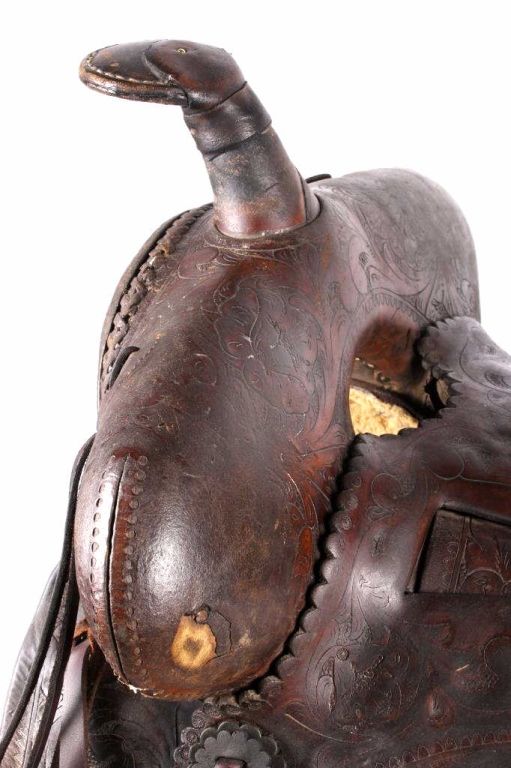 Miles City Saddlery Charles Coggshall Saddle Mt.