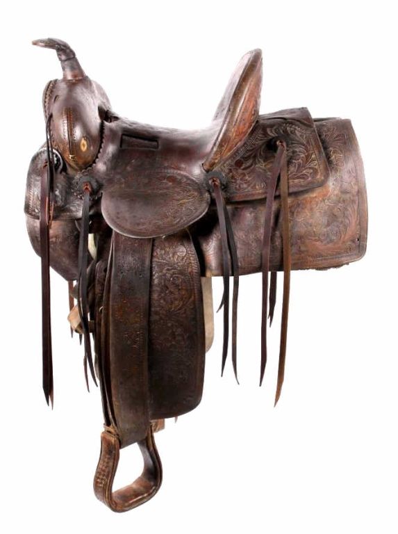 Miles City Saddlery Charles Coggshall Saddle Mt.