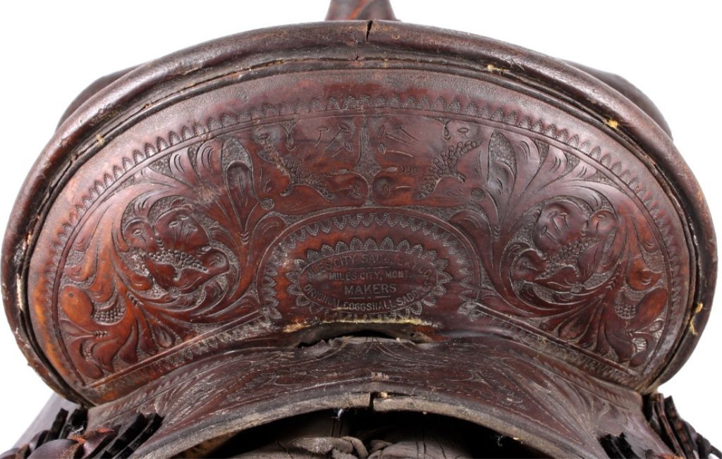 Miles City Saddlery Charles Coggshall Saddle Mt.