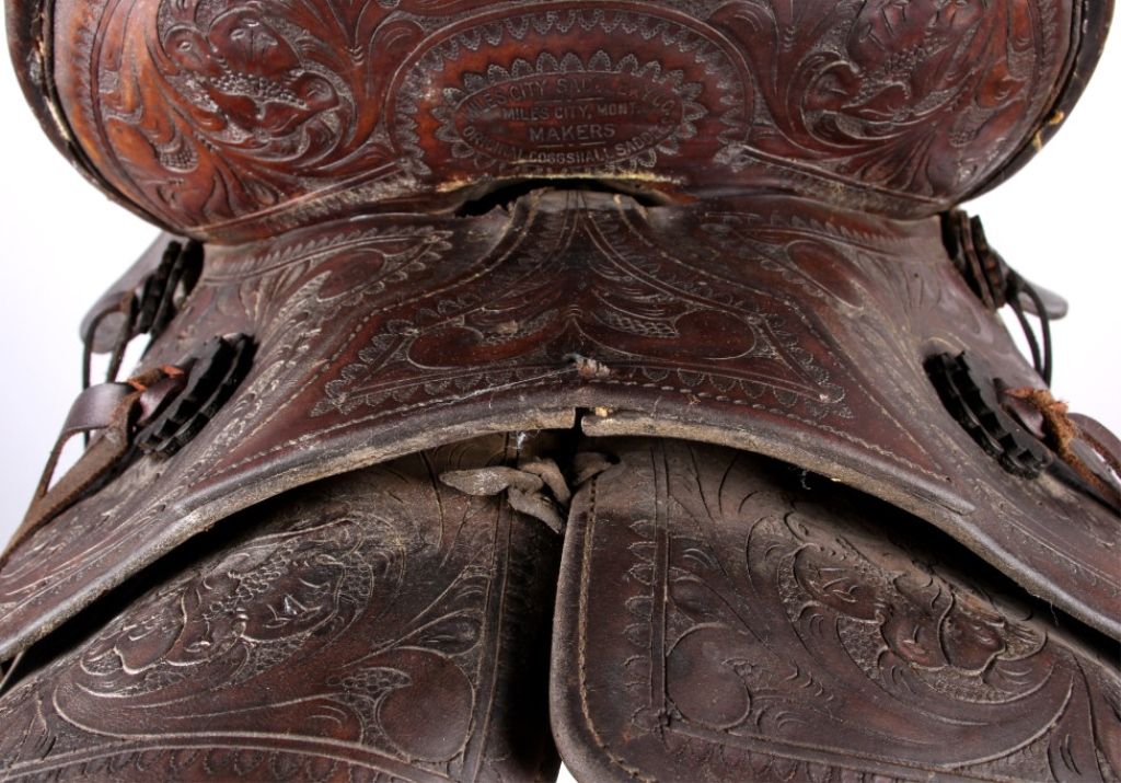 Miles City Saddlery Charles Coggshall Saddle Mt.