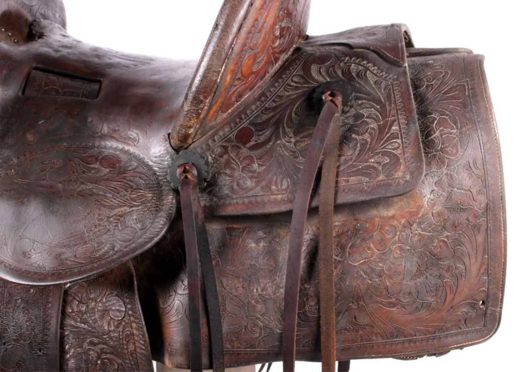 Miles City Saddlery Charles Coggshall Saddle Mt.