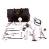 Image 1 : Antique Doctor's Bag with Medical Instruments This