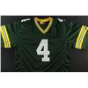 Image 8 : Lot of (10) Brett Favre Signed Packers Jerseys with (5) White & (5) Green (Favre COA)