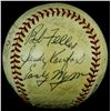 Image 6 : HOF & Legends Baseball Signed by (23) with Roger Maris, Sandy Koufax, Joe DiMaggio, Carl Hubbell, Le