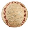 Image 3 : 1954 Yankees Game-Used OAL Baseball Team-Signed by (27) with Mickey Mantle, Yogi Berra, Whitey Ford,