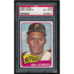 1965 Topps #160 Roberto Clemente (PSA 8)