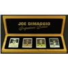 Image 1 : Joe DiMaggio Signed Limited Edition Signature Series Porcelain Set with Signed Cards