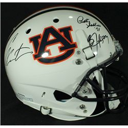 Bo Jackson, Cam Newton & Pat Sullivan Signed Auburn Heisman Winner Full-Size Helmet (GTSM COA)