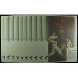 Lot of (20) Stan Musial Signed Cardinals Limited Edition 18x24 Lithographs Inscribed "HOF 69" (Herit