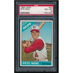 1966 Topps #30 Pete Rose (PSA 8)