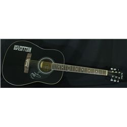 Robert Plant Signed Full-Size Acoustic Guitar (Music Row LOA)