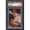 Image 1 : 1953 Bowman Color #12 Carl Erskine (PSA 8)