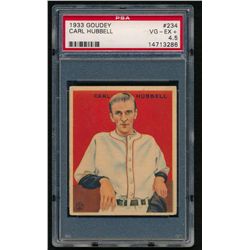 1933 Goudey #234 Carl Hubbell RC (PSA 4.5)