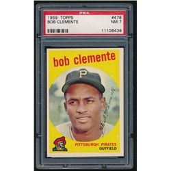 1959 Topps #478 Roberto Clemente (PSA 7)