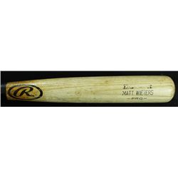Matt Wieters Game-Used Rawlings Big Stick Baseball Bat (PA LOA)