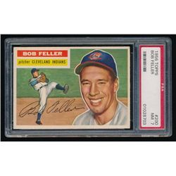 1956 Topps #200 Bob Feller (PSA 7)