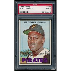 1967 Topps #400 Bob Clemente (PSA 7)