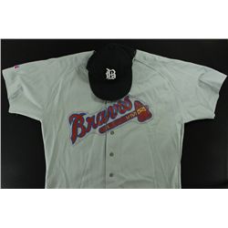 "The Rookie" Screen Worn Jersey & Hat Costume (PA LOA)