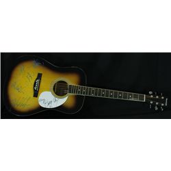Jimi Hendrix Experience Band Signed Full-Size Acoustic Guitar With Billy Cox, Dweezil Zappa, Robert 
