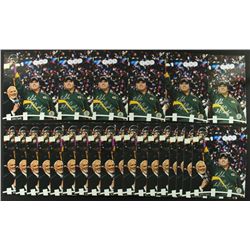 Lot of (40) Mike McCarthy Signed Packers 2010 Super Bowl XLV Celebration 8x10 Photos (Favre COA)