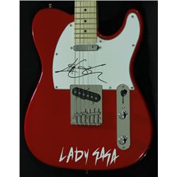Lady Gaga Signed Full-Size Electric Guitar (Music Row LOA)