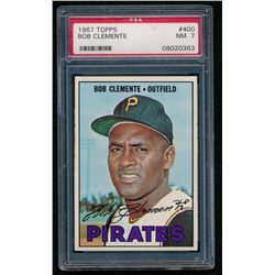 1967 Topps #400 Bob Clemente (PSA 7)