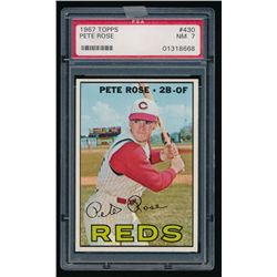 1967 Topps #430 Pete Rose (PSA 7)
