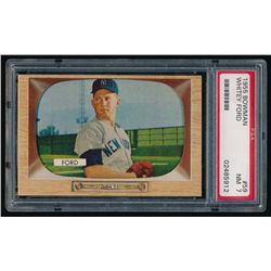 1955 Bowman #59 Whitey Ford (PSA 7)