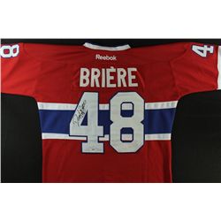 Daniel Briere Signed Canadiens Jersey (PSA COA)