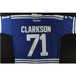 David Clarkson Signed Maple Leafs Jersey (PSA COA)