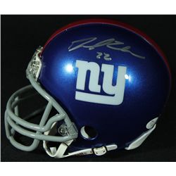 David Wilson Signed Giants Mini-Helmet (JSA COA)