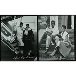 Lot of (2) Rachel Robinson Signed 8x10 Photos (PA LOA)