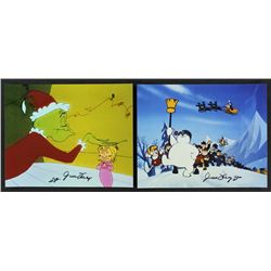 Lot of (2) June Foray Signed 8x10 Photos (PA LOA)