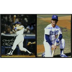Lot of (2) Ron Cey Signed Dodgers 8x10 Photos Inscribed "1981 WS MVP" (PA LOA)